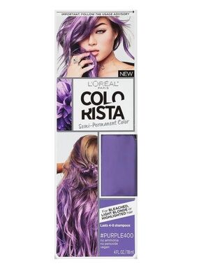 L'Oreal Colorista Semi-Permanent Hair Color - Purple (#PURPLE400) Beauty Hair